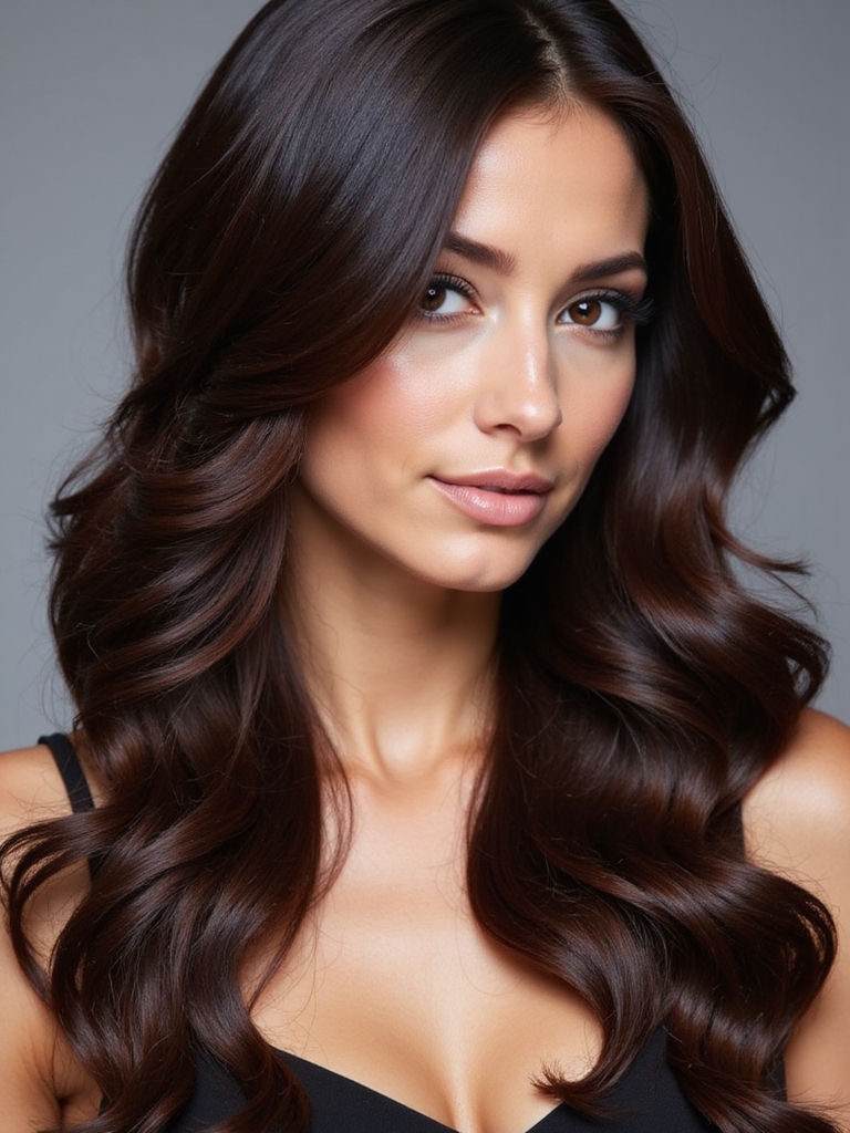 glossy hair care techniques