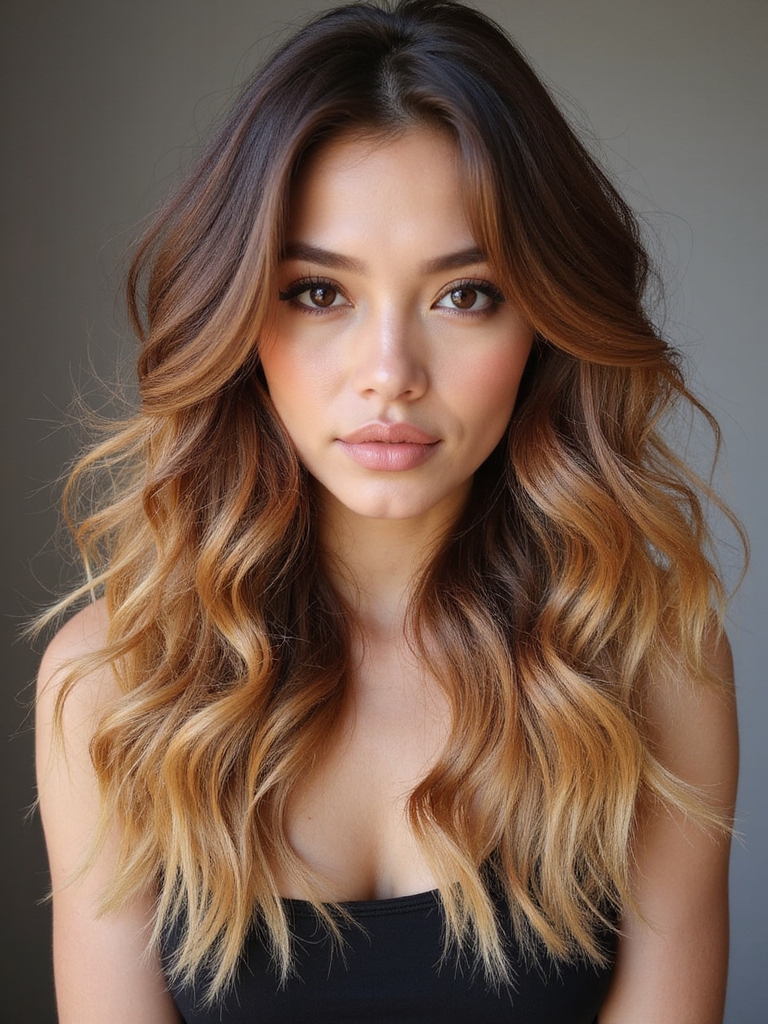 golden caramel blonde warmth