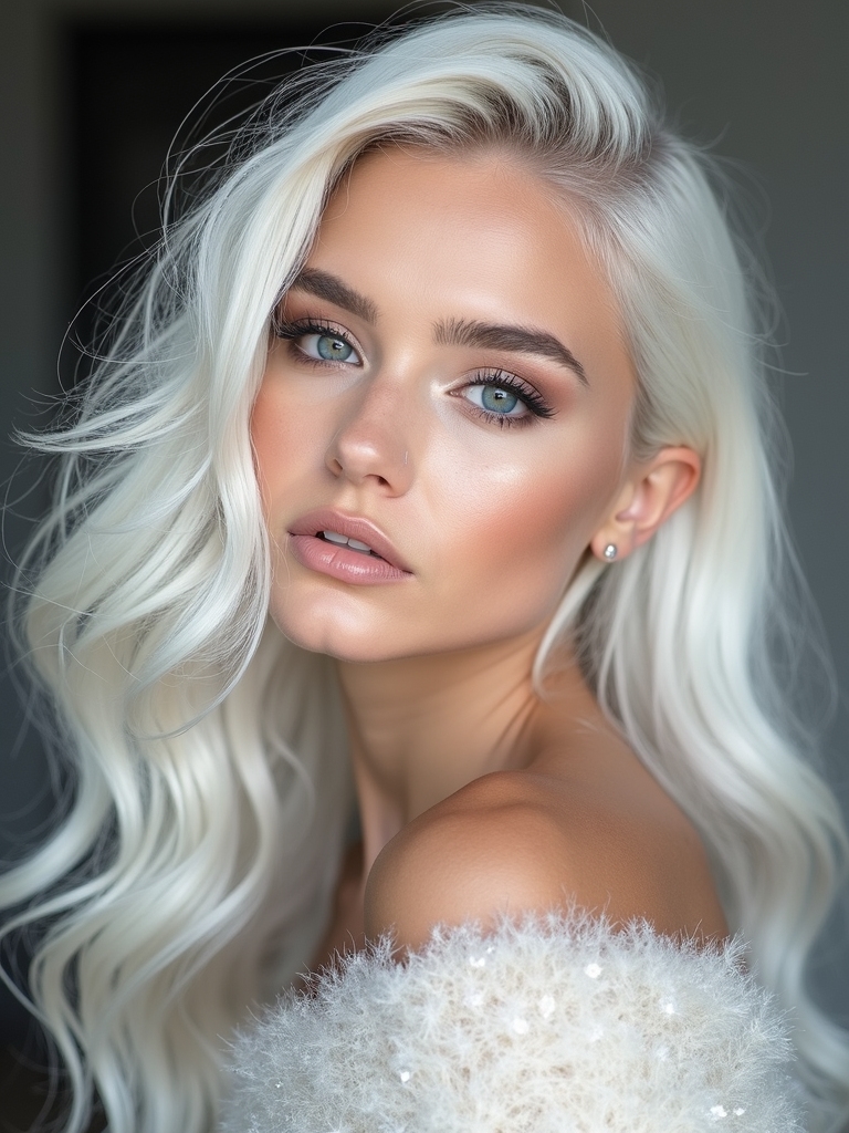 icy platinum blonde maintenance