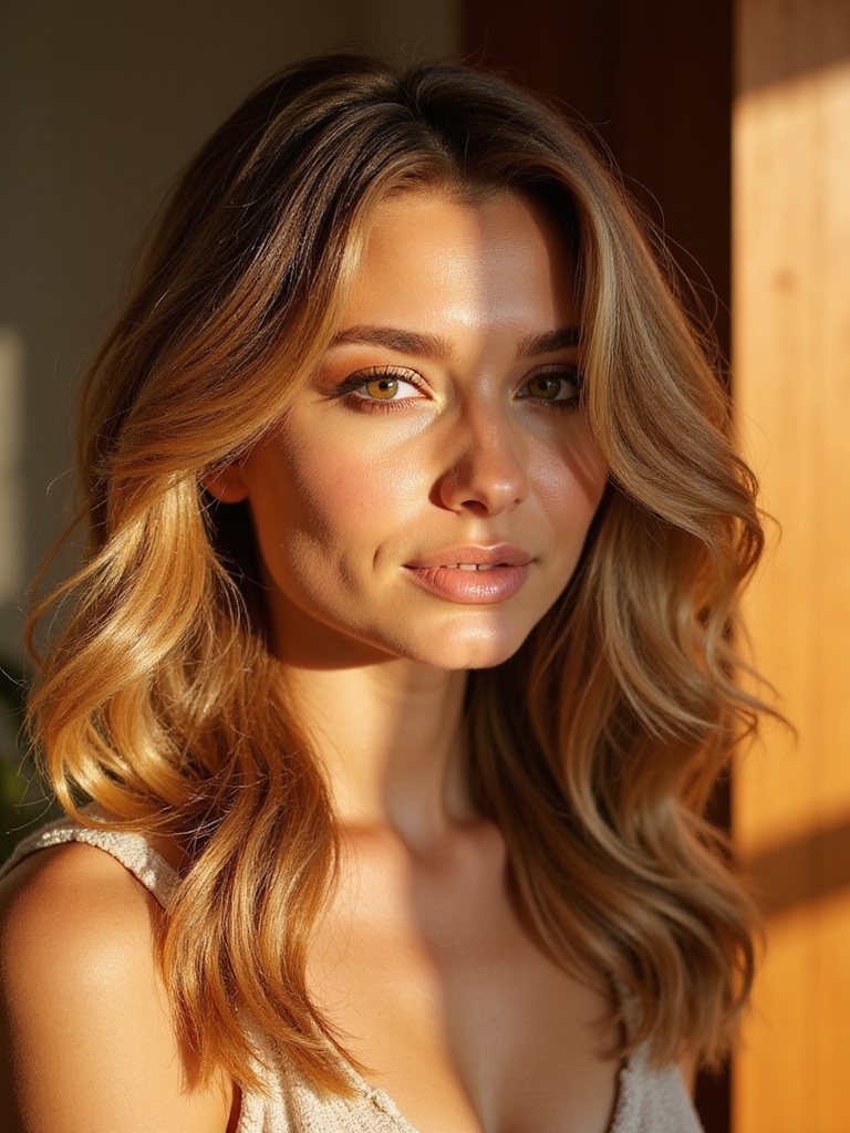 Light honey brown skin tone