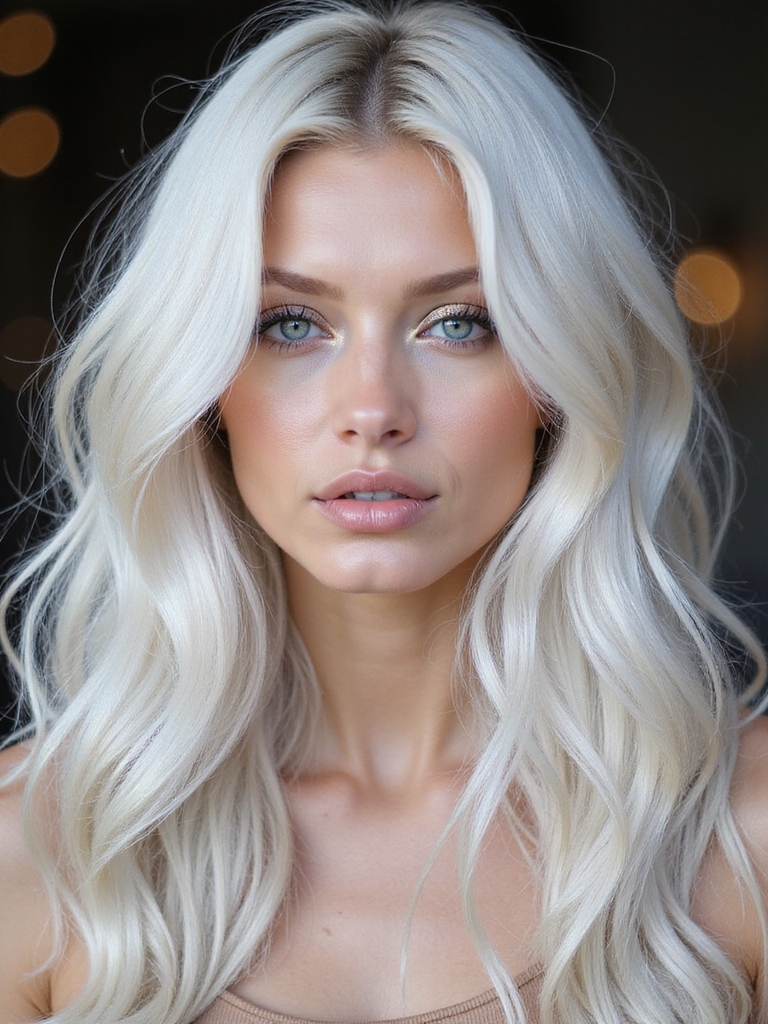 Maintaining icy blonde