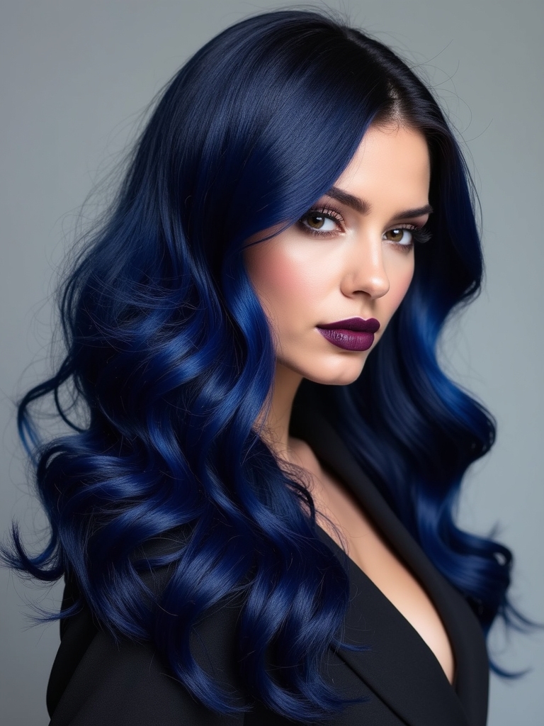 midnight blue ombre maintenance tips