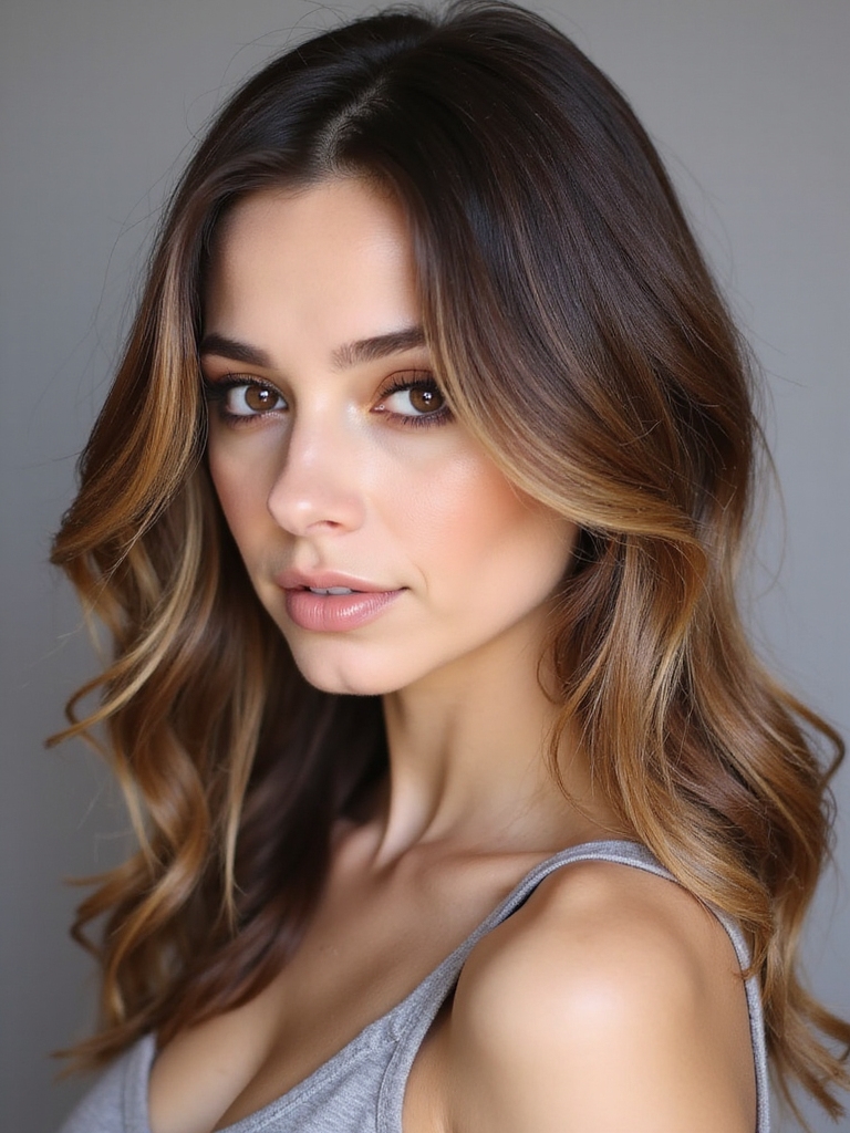 precise blonde highlight placement