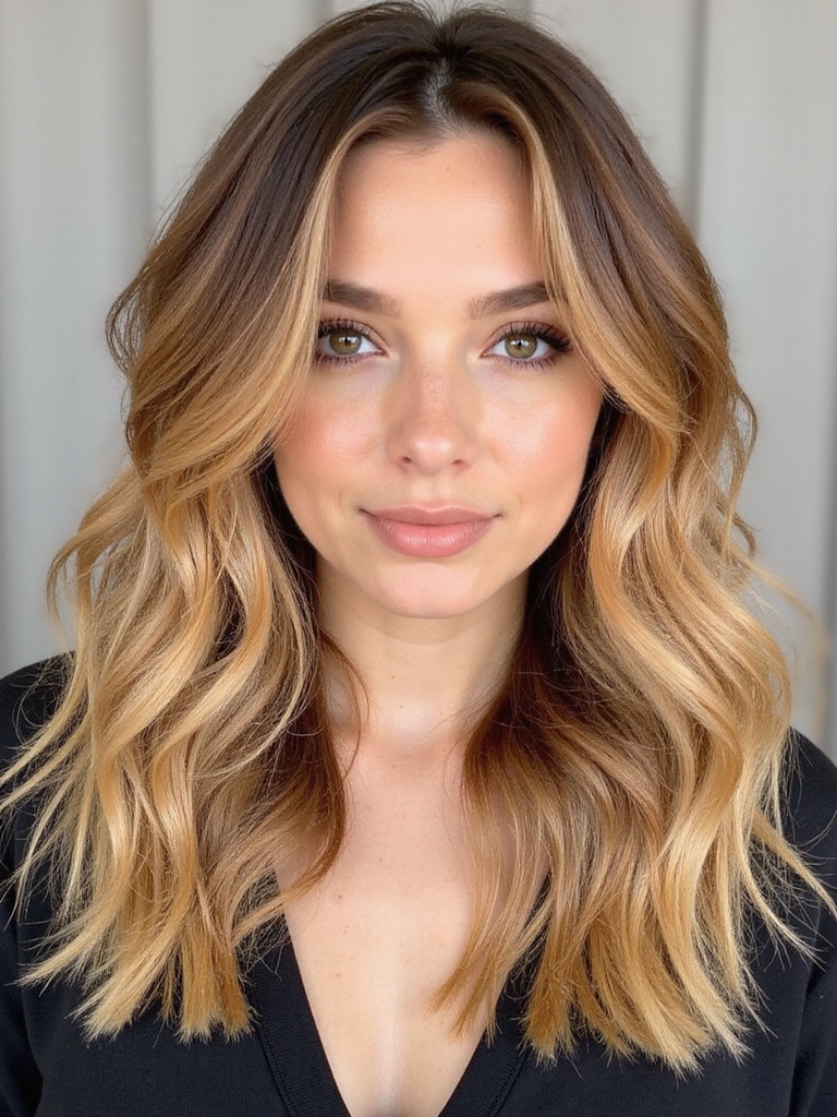 radiant caramel blonde transformation