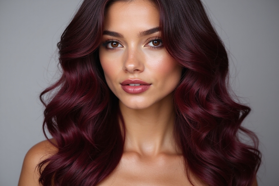 rich cherry chocolate hues