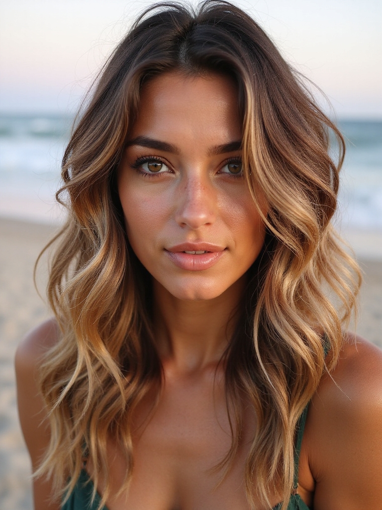 sandy brown hair transformation