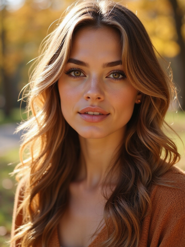 Seasonal light honey brown
