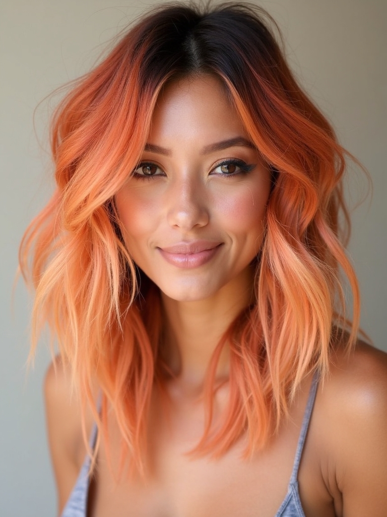 soft sunlit hair transformation