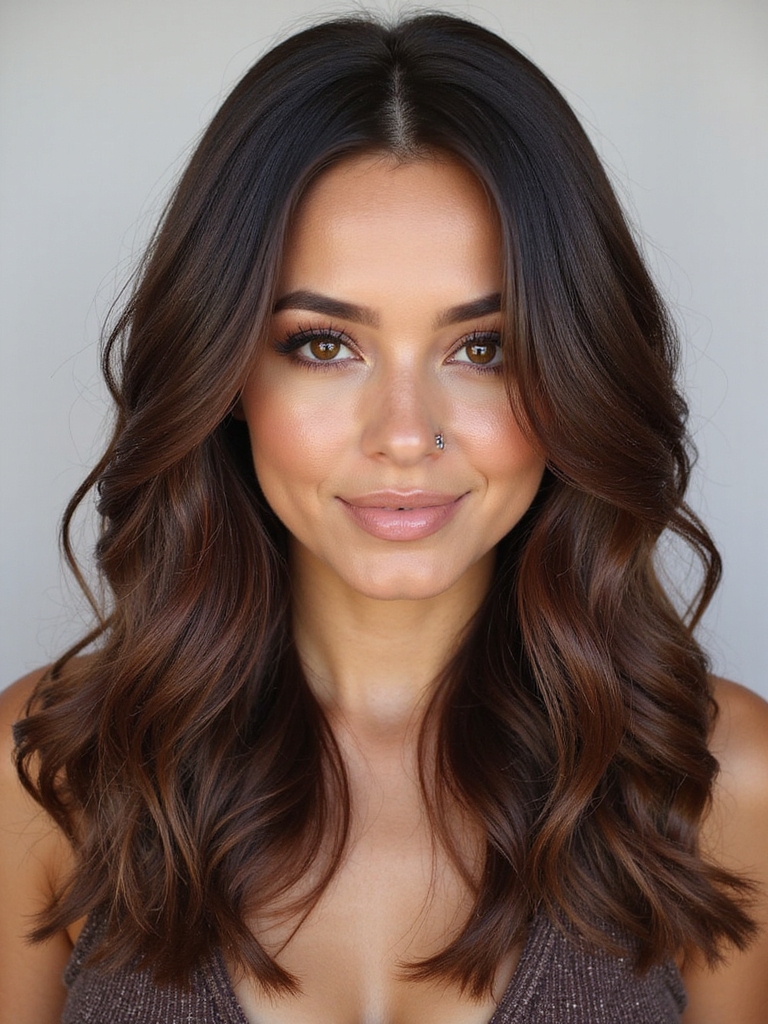 Chocolate lowlights highlights