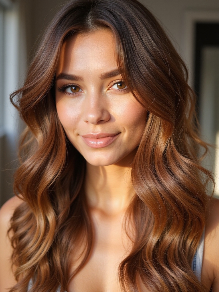 subtle highlights enhance warmth