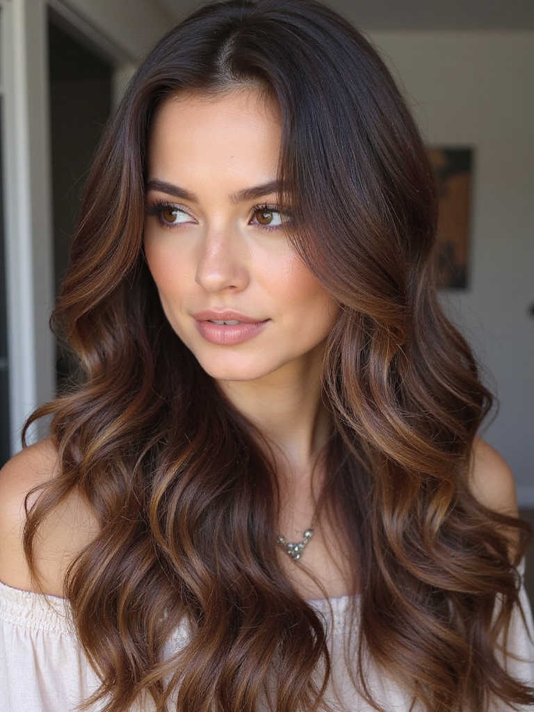 sun kissed honey balayage highlights