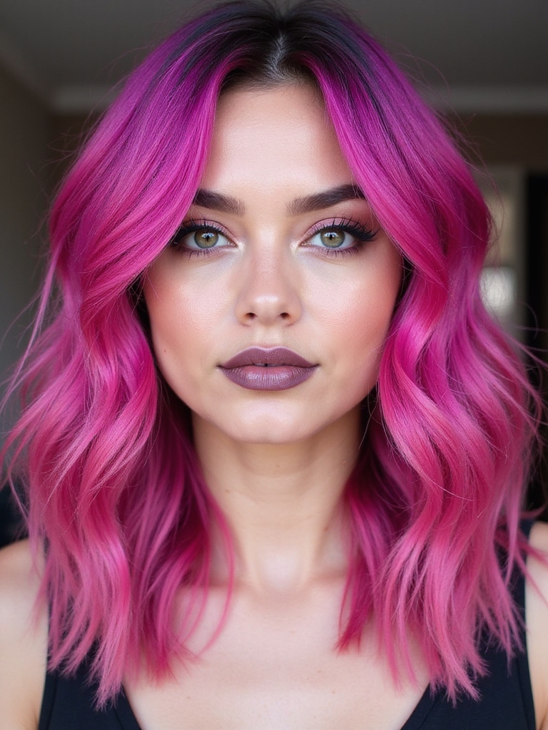 vibrant dimensional layered transformation