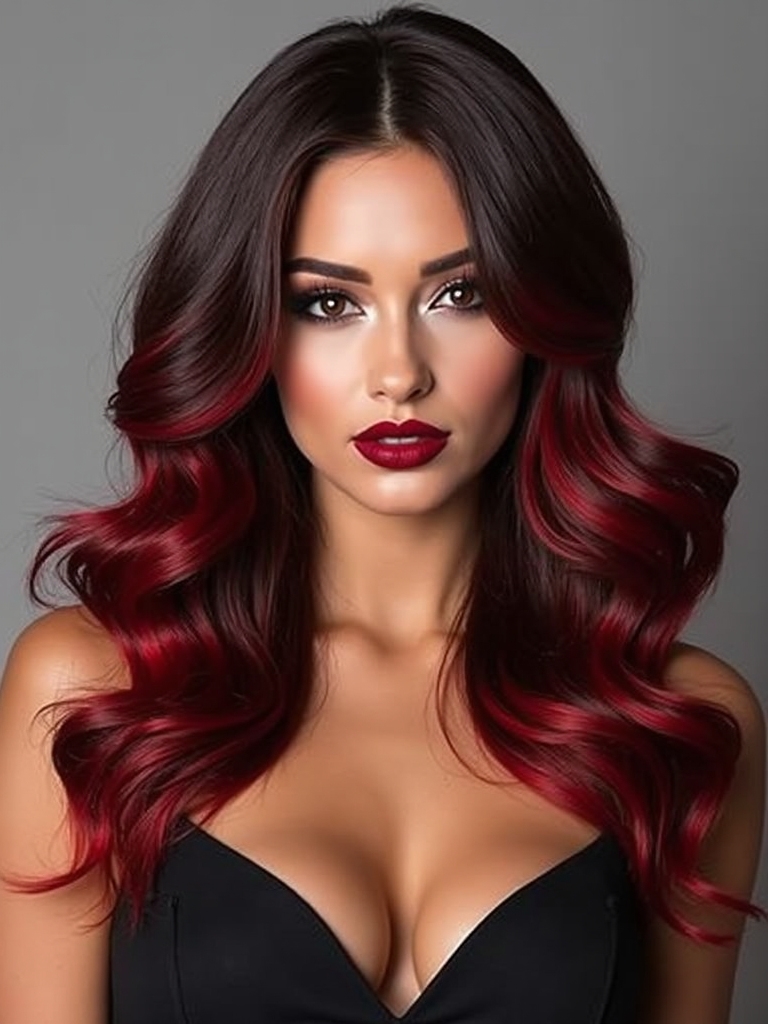 Red highlights chocolate