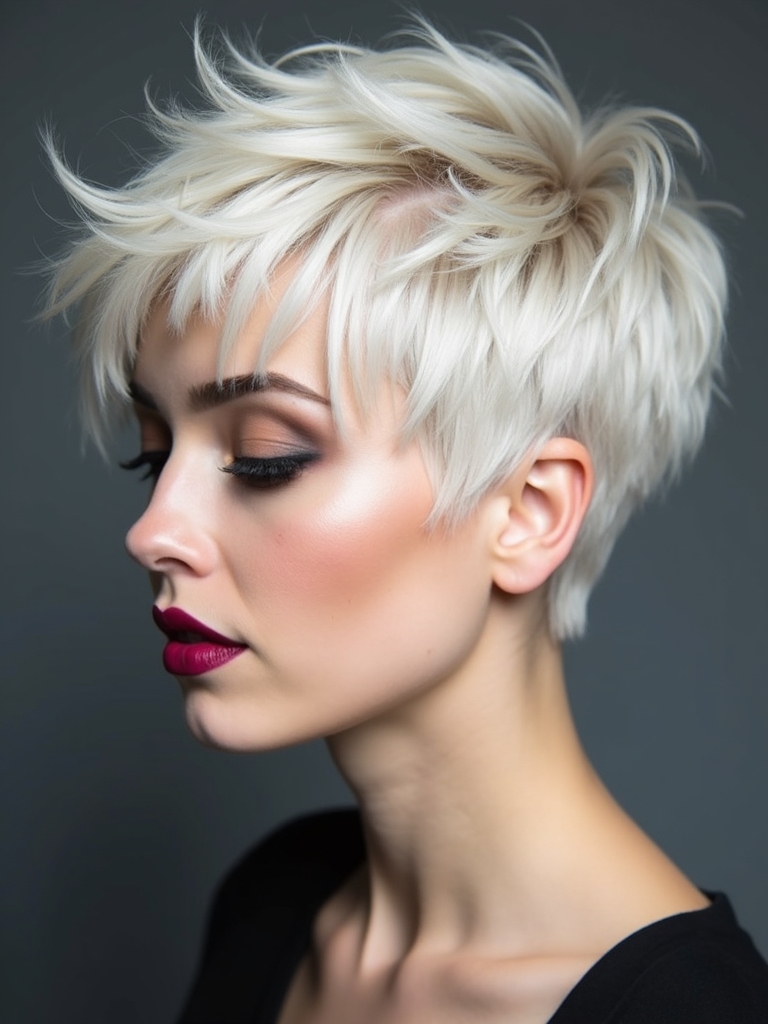 Volume short blonde