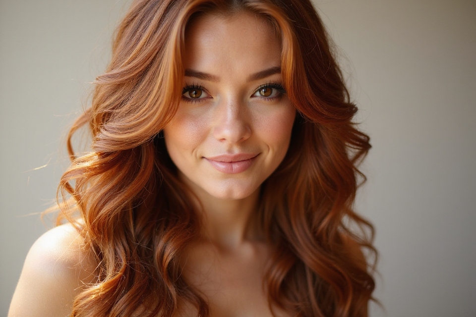 warm glowing copper dimension