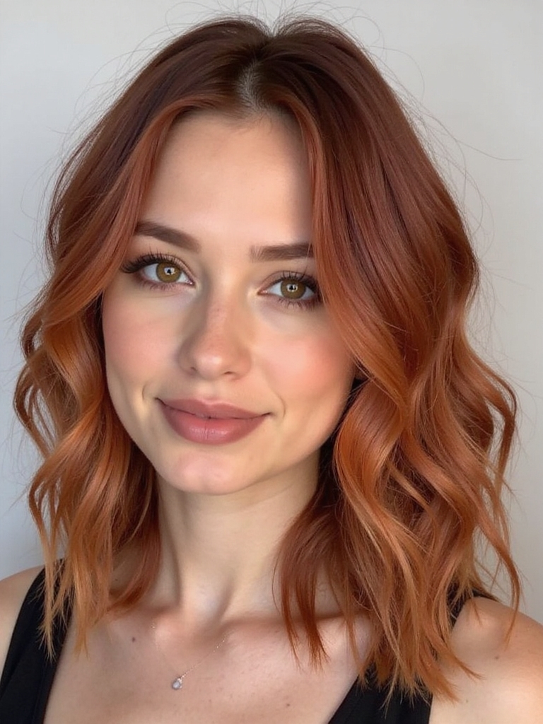 warm natural hair transformation