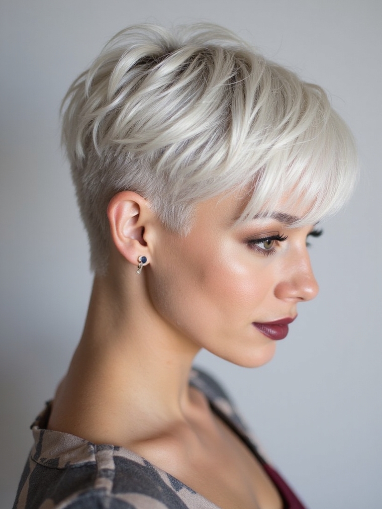 Classic cropped pixie