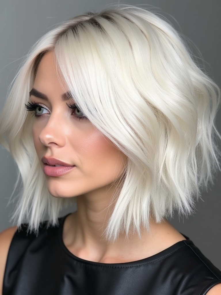 Asymmetrical bob