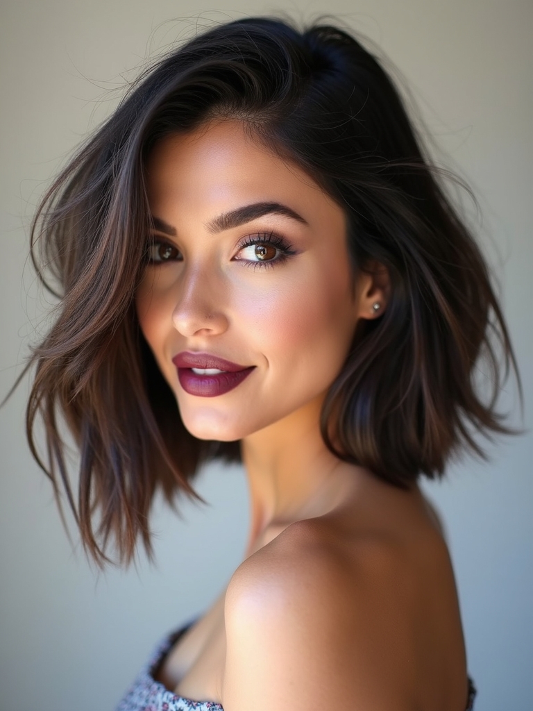Wash-and-wear bob