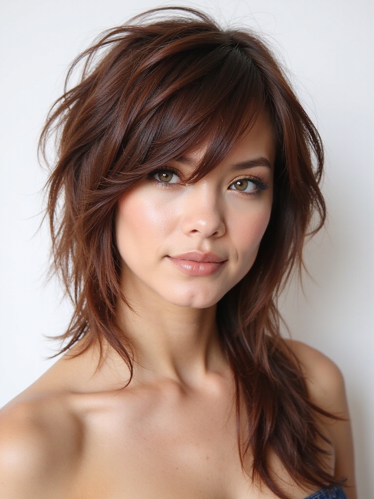 diy shaggy mullet haircut instructions