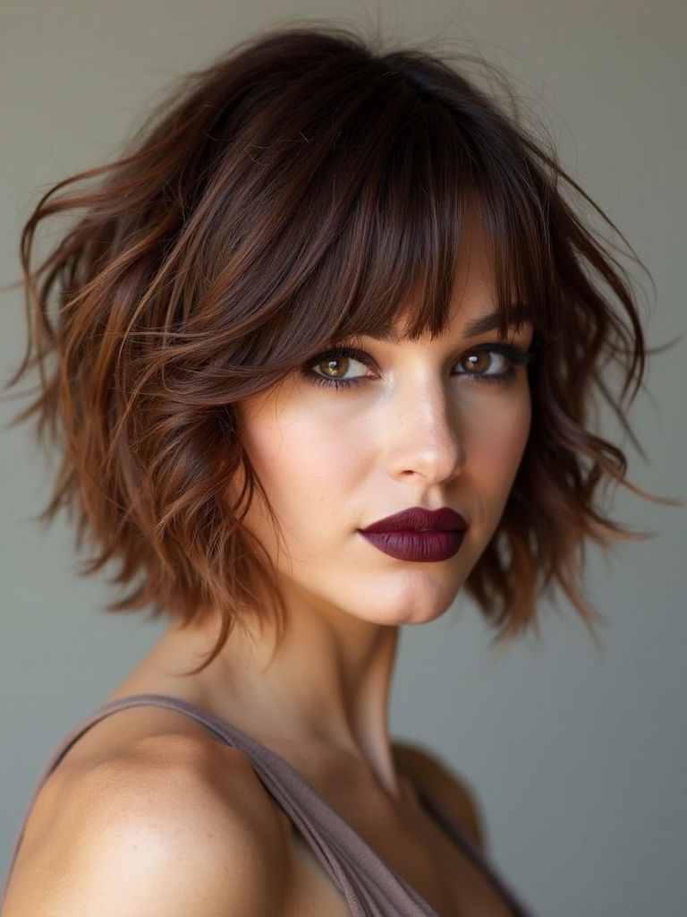 Short shag trend variations