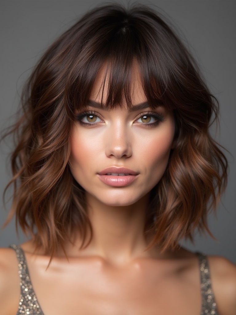 Feathered fringe for movement