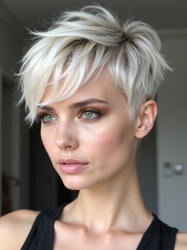 featherlight tapered pixie fringe