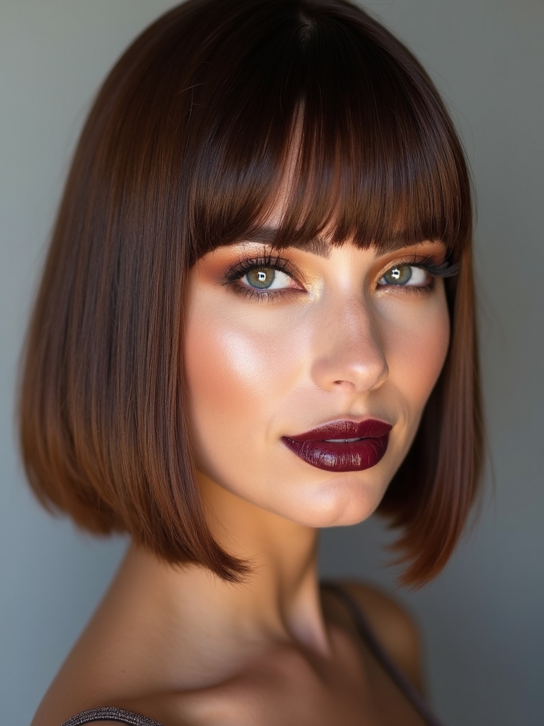 flattering 90s bob guidance