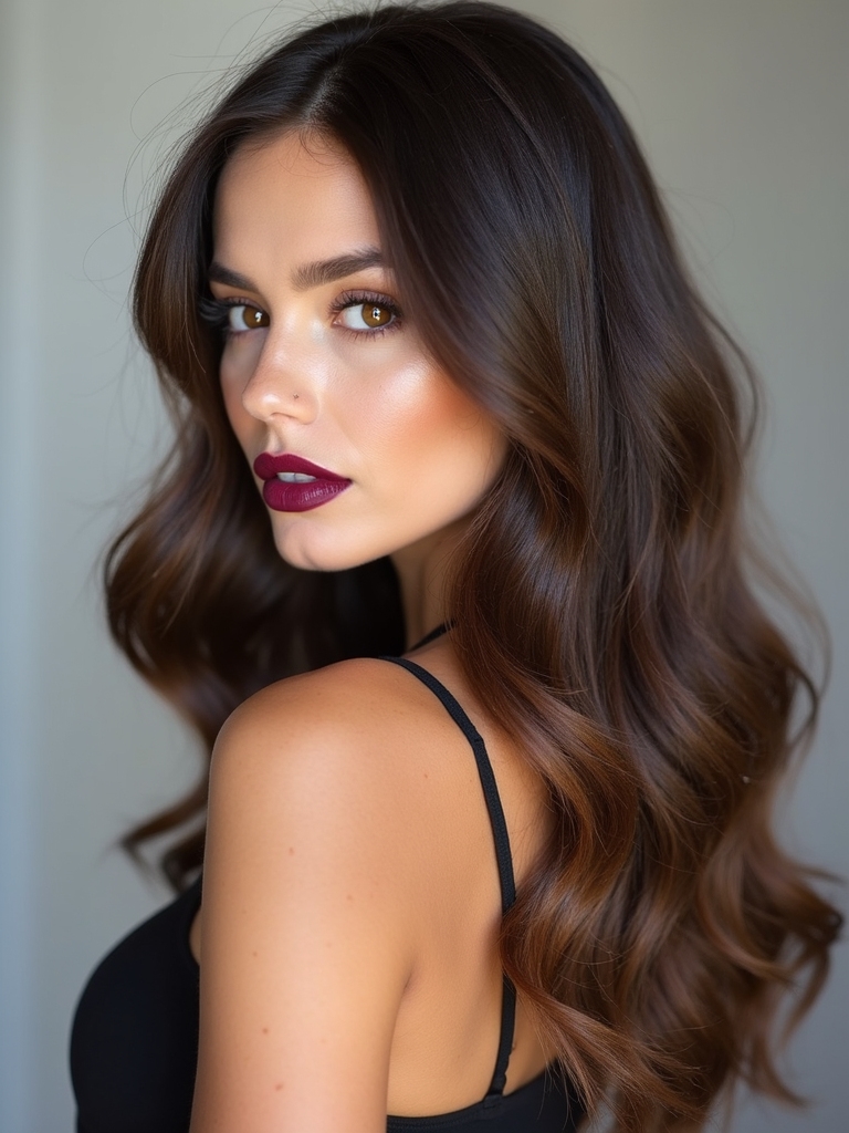 layered ends with taper