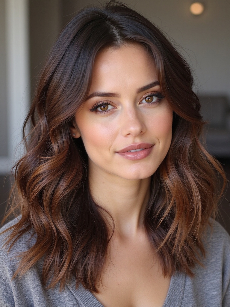 A layered lob with 90s movement