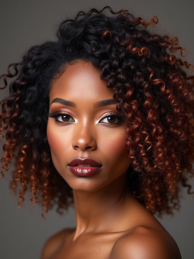 layered voluminous defined shag