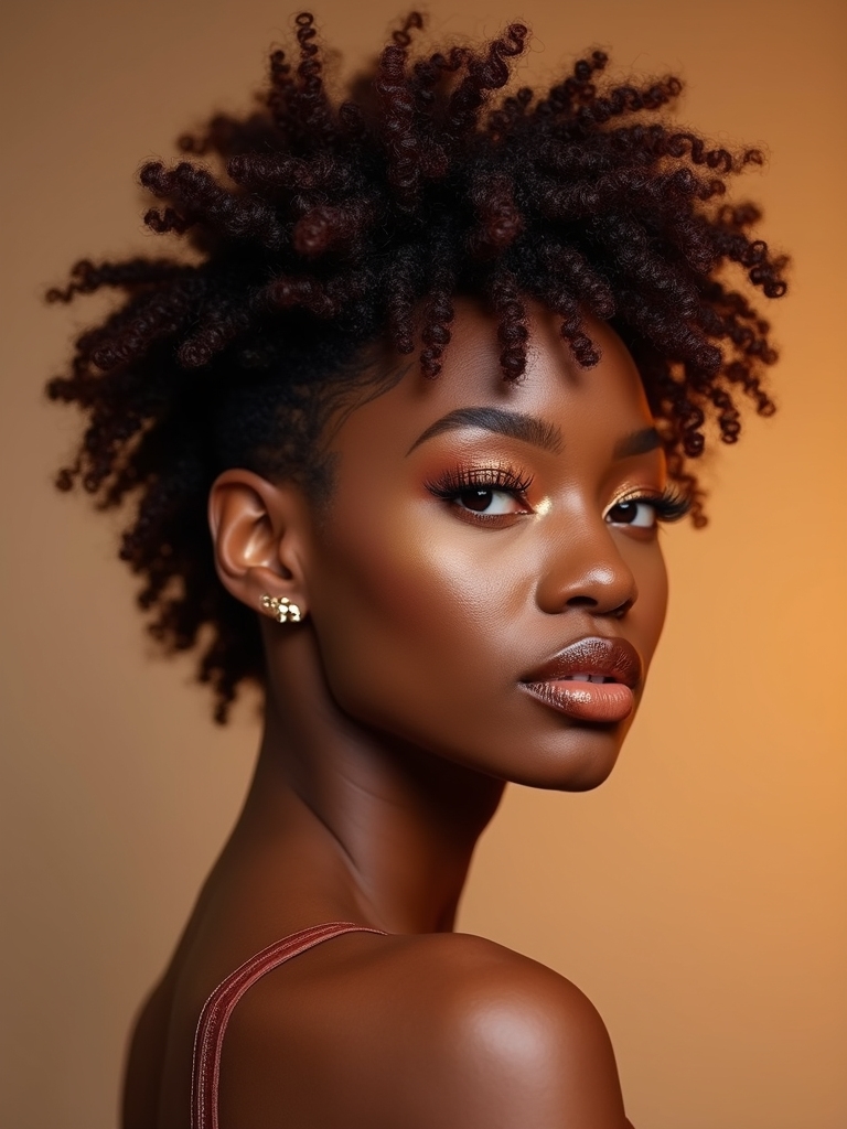 micro shag tight coil styling