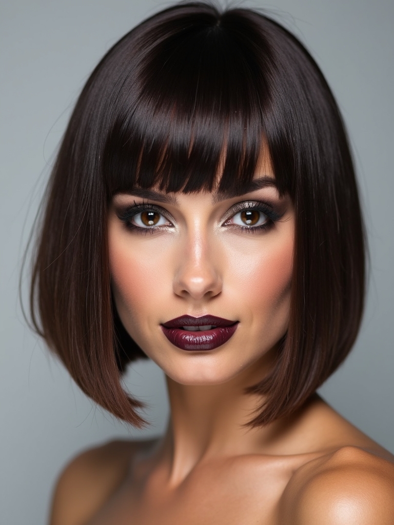 Razor-sharp geometric box bob