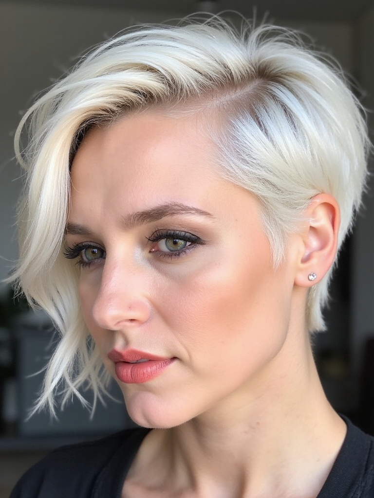 razor sliced airy pixie bob