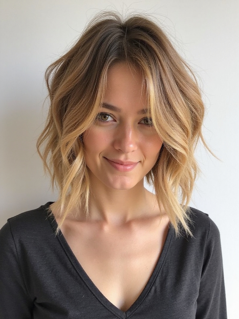 Rhythmical trims and refreshes for a short shag