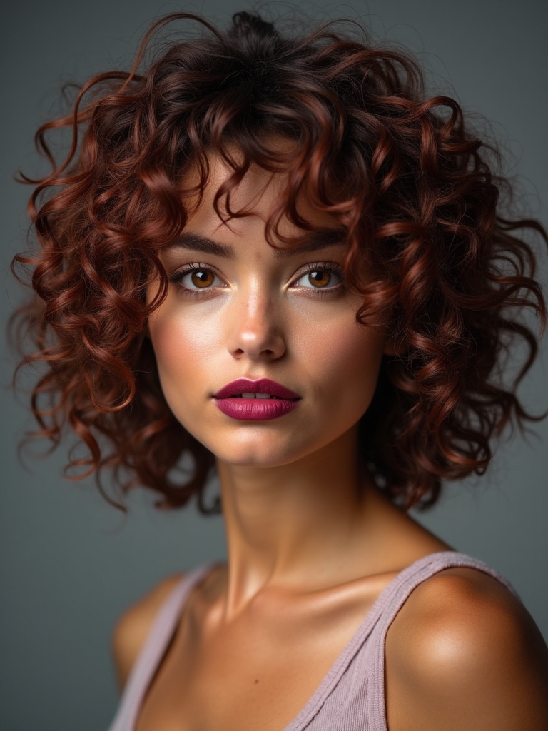 shaggy styles embrace curls