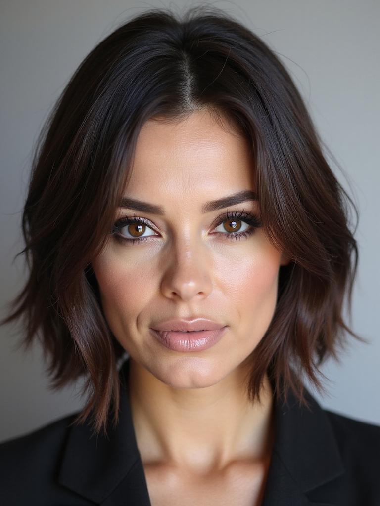 Understanding face shape for a bob