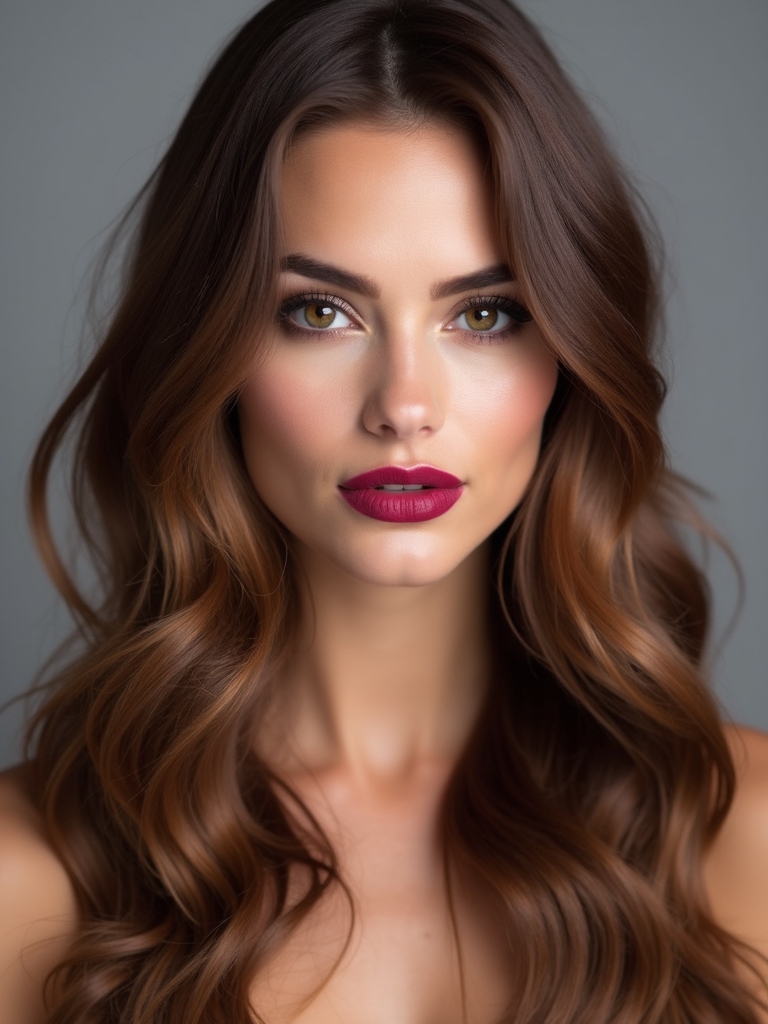 soft face framing layers