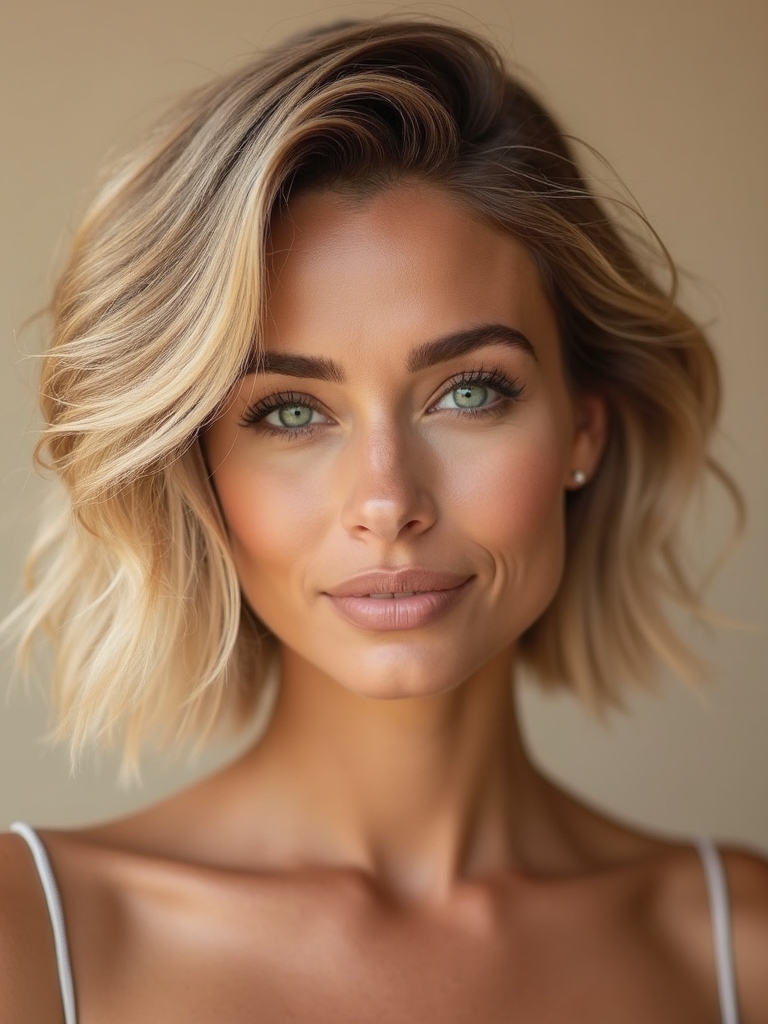 Soft face-framing lift layers