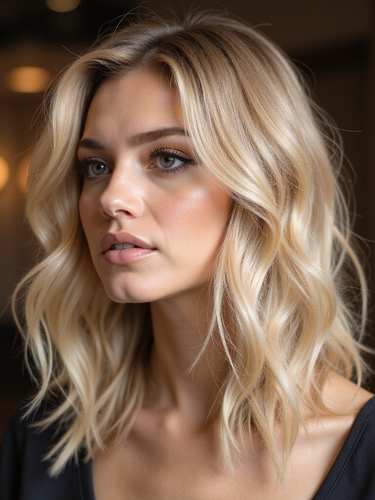 soft tapered feathered ends