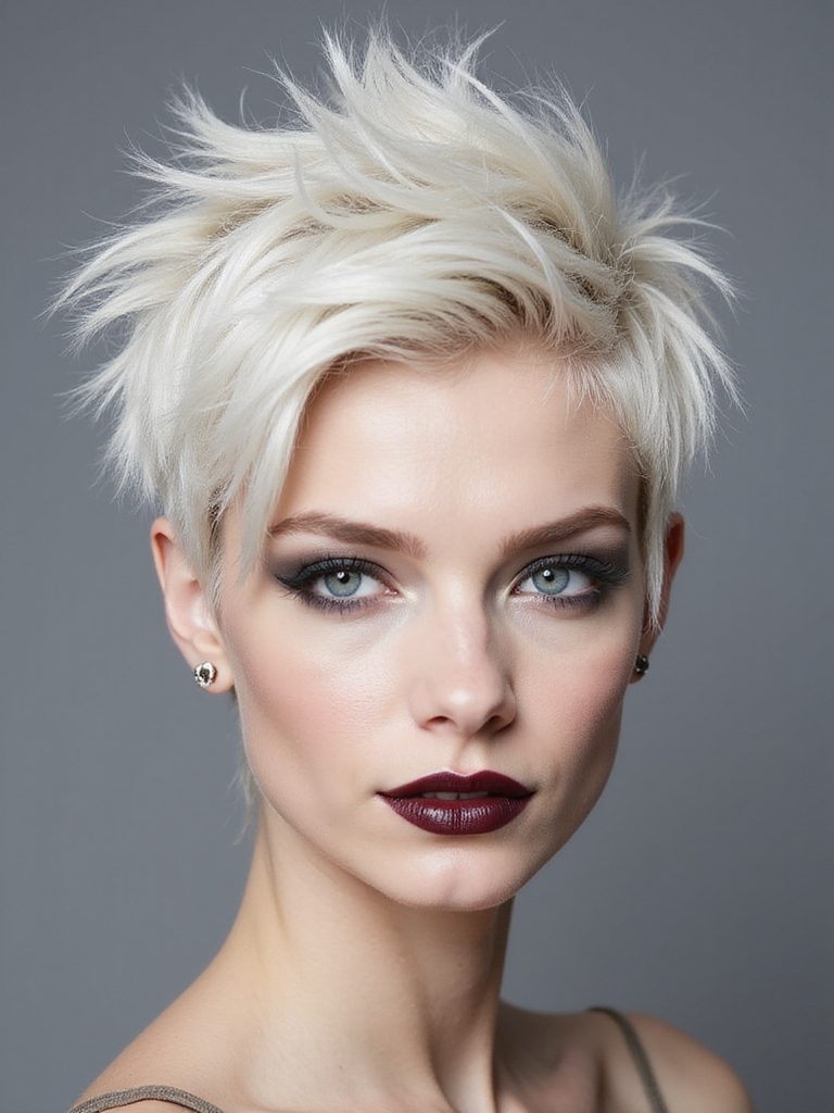 spiky matte lace front confidence