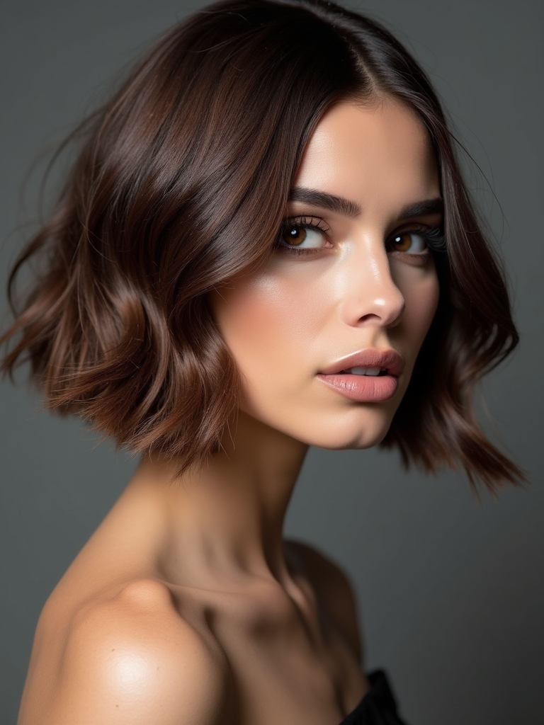 Tight graduated stacked bob