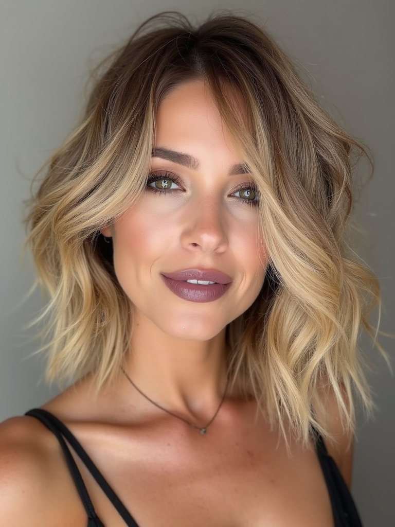 timeless effortless medium shag