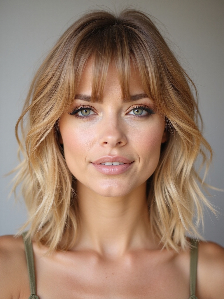 wash and wear layered shag