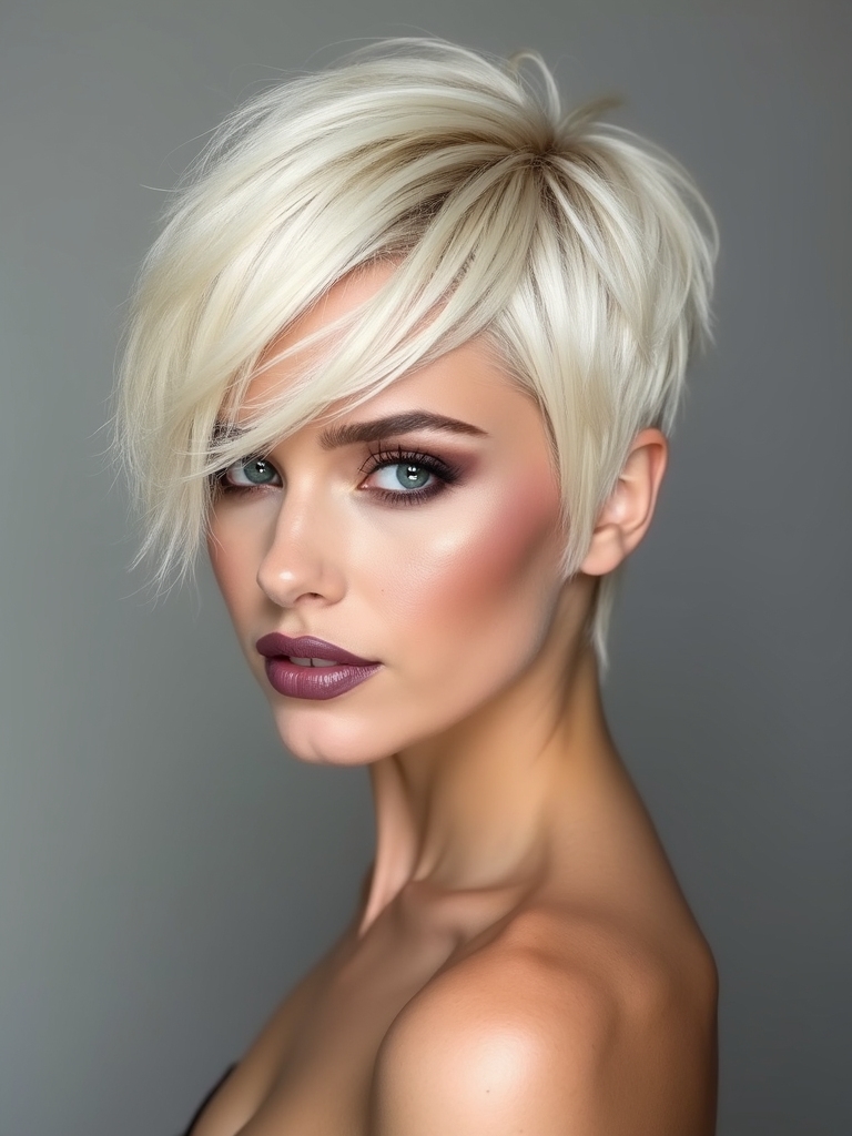 wispy pixie with framing
