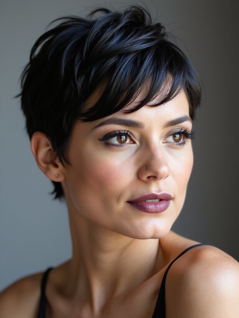 60 second pixie styling tricks