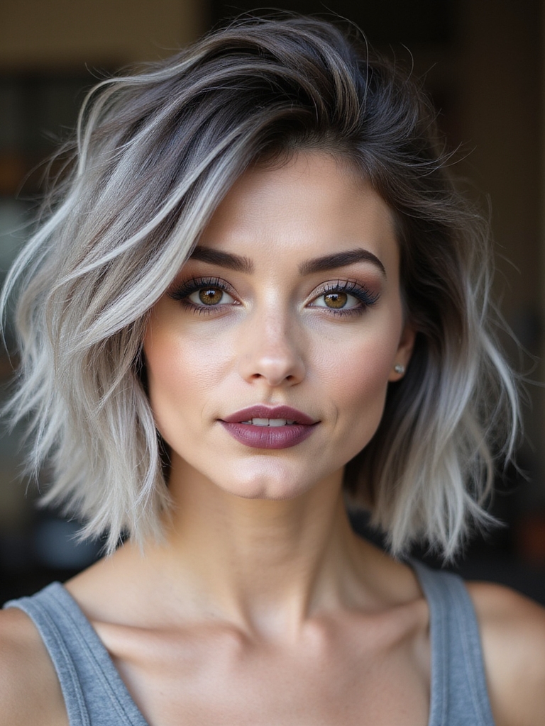 airy feathered lightweight volumizing texture