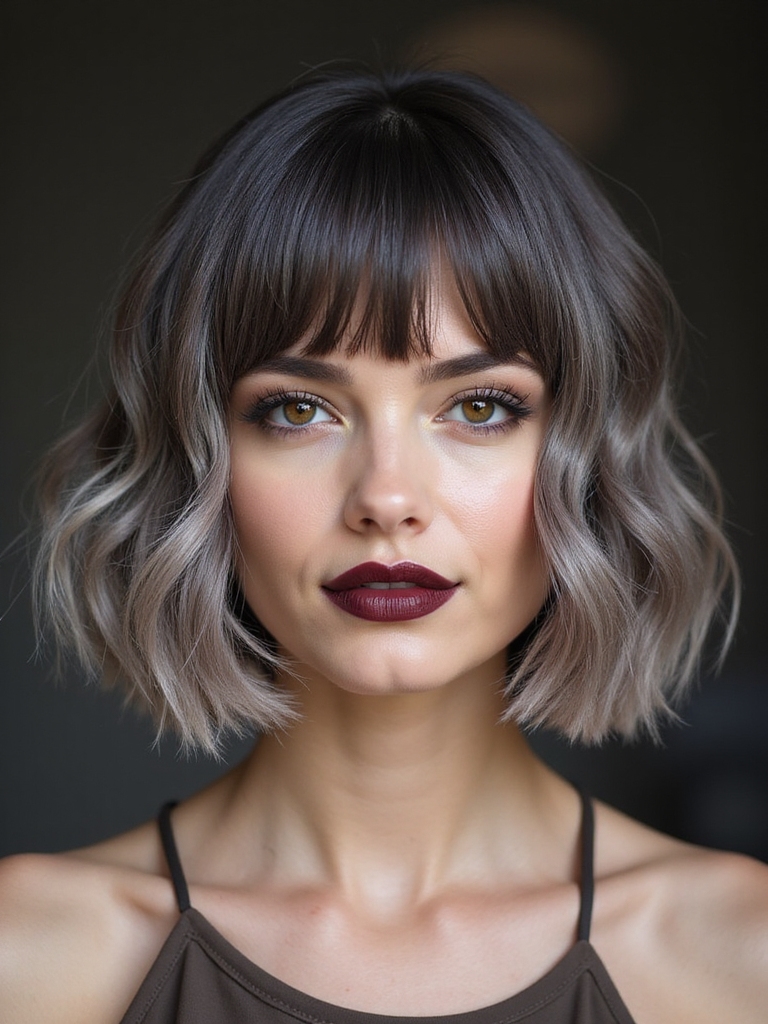 airy feathered micro bob