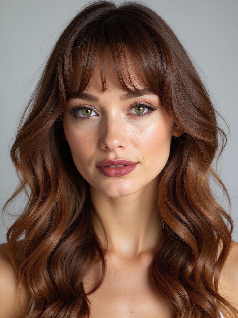 airy lightweight fringe with layers