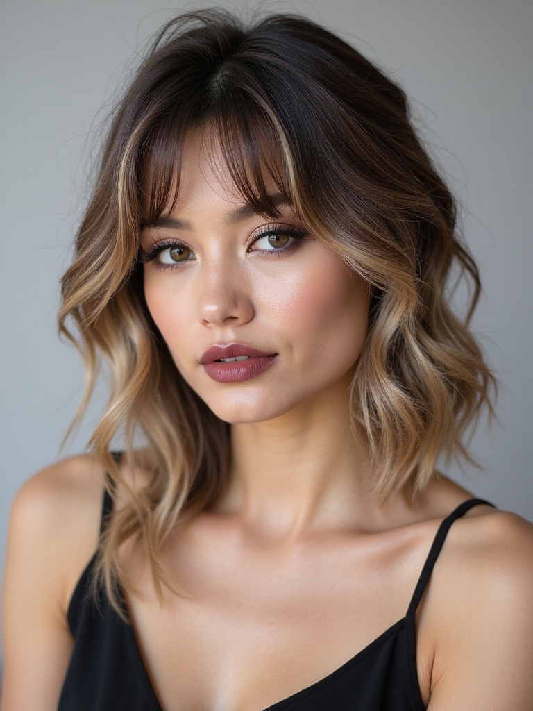 airy piecey lived in bangs